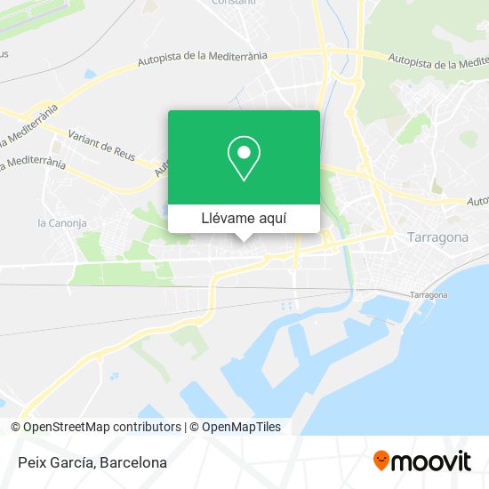 Mapa Peix García