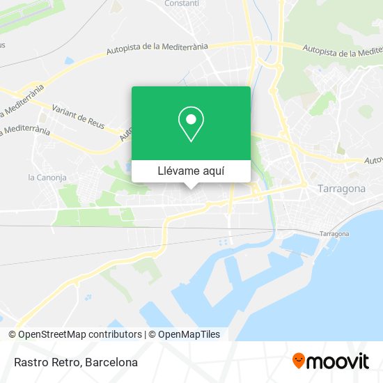 Mapa Rastro Retro