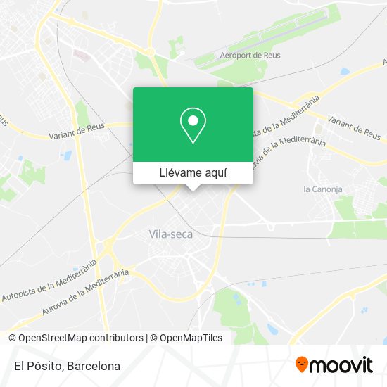 Mapa El Pósito