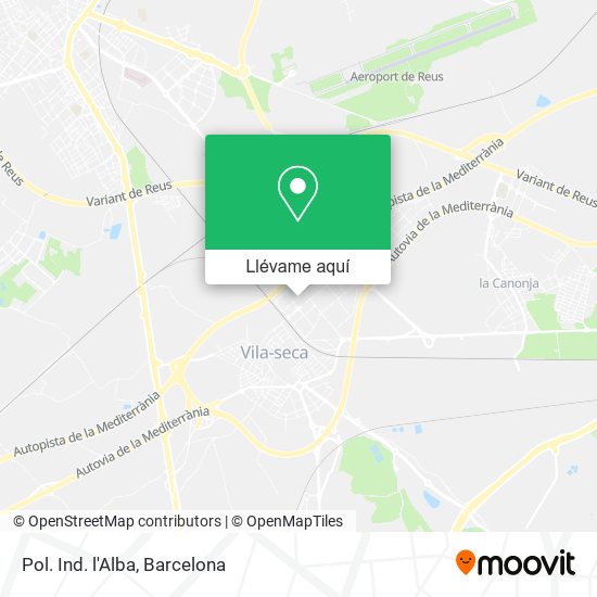 Mapa Pol. Ind. l'Alba