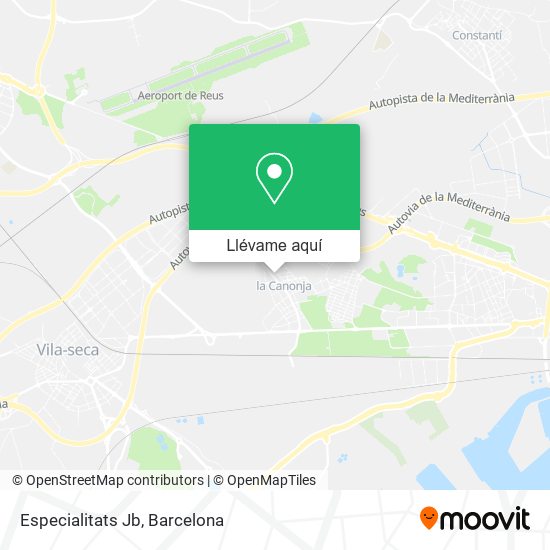 Mapa Especialitats Jb