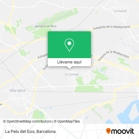 Mapa La Pelu del Gos
