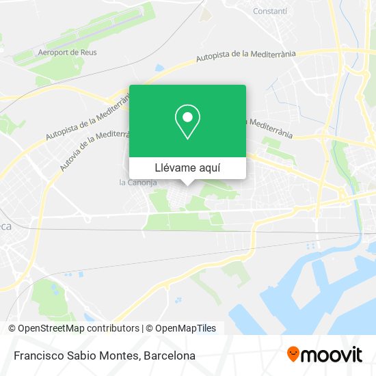 Mapa Francisco Sabio Montes