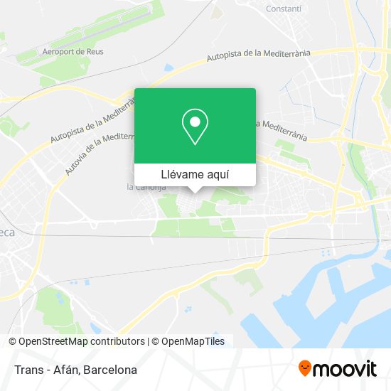Mapa Trans - Afán