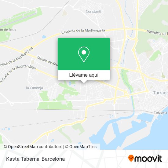 Mapa Kasta Taberna