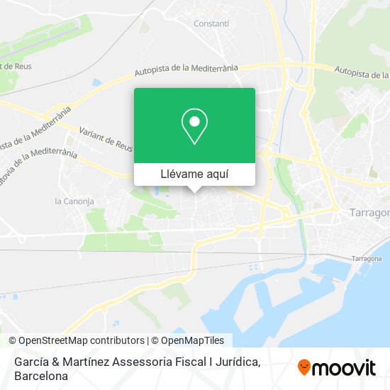 Mapa García & Martínez Assessoria Fiscal I Jurídica