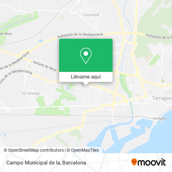 Mapa Campo Municipal de la