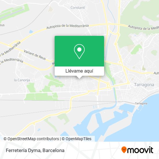 Mapa Ferretería Dyma