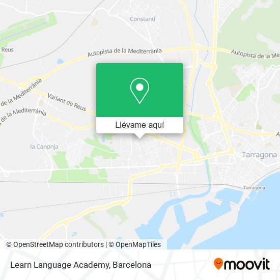 Mapa Learn Language Academy