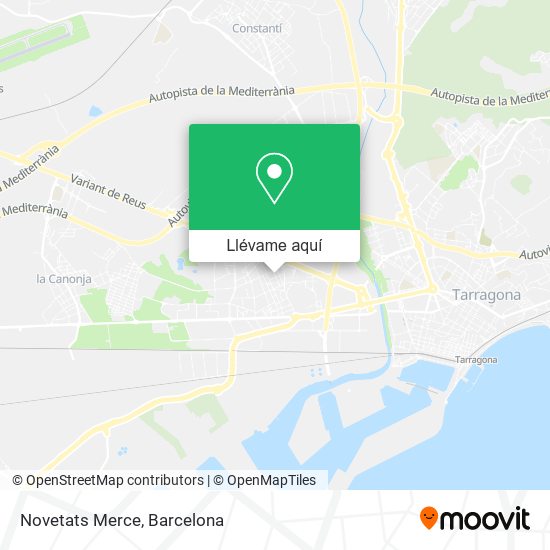 Mapa Novetats Merce