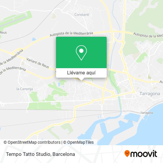 Mapa Tempo Tatto Studio