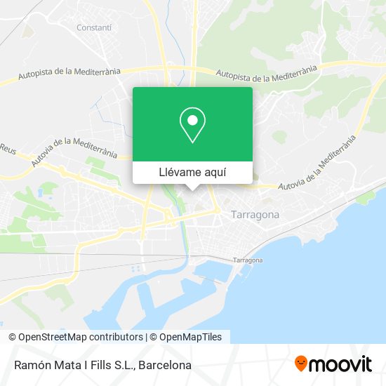 Mapa Ramón Mata I Fills S.L.