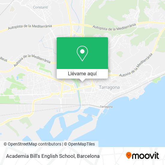 Mapa Academia Bill's English School