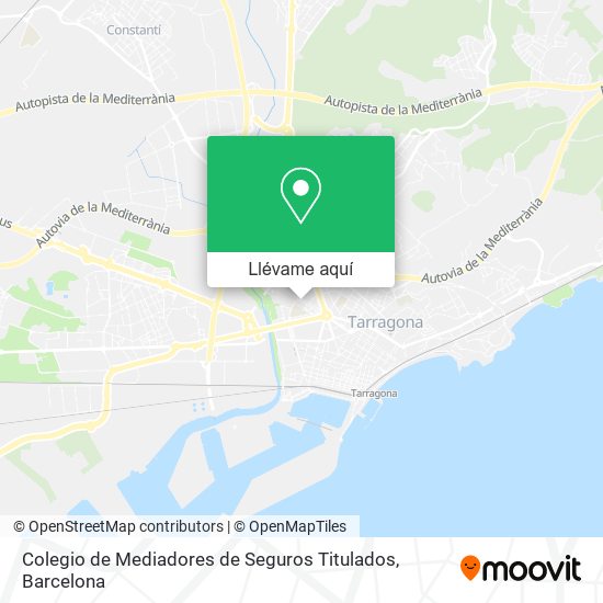 Mapa Colegio de Mediadores de Seguros Titulados