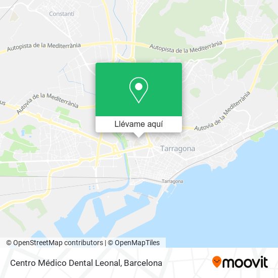 Mapa Centro Médico Dental Leonal