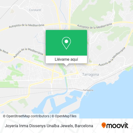 Mapa Joyería Inma Dissenys Unalba Jewels