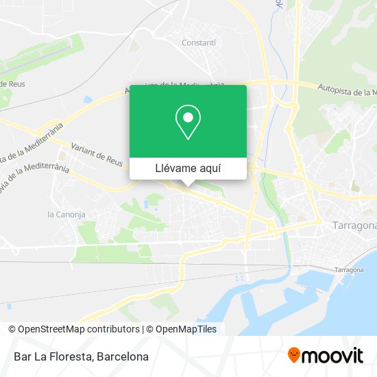 Mapa Bar La Floresta