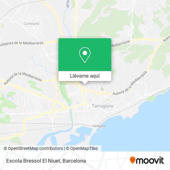 Mapa Escola Bressol El Niuet