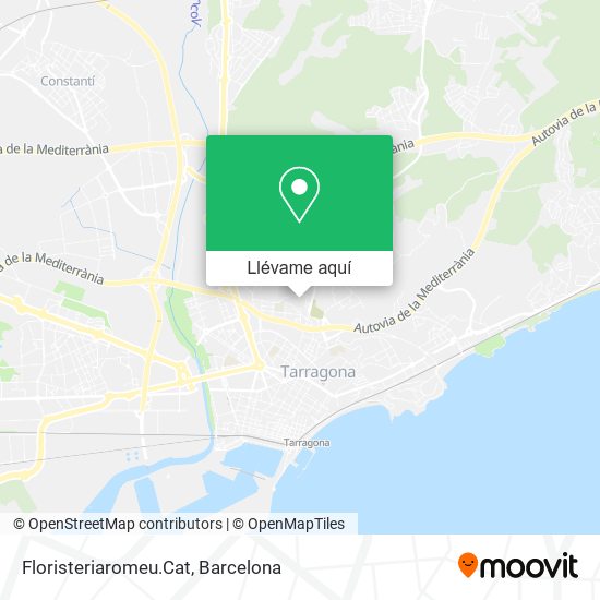 Mapa Floristeriaromeu.Cat