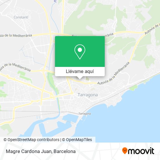 Mapa Magre Cardona Juan