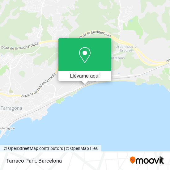Mapa Tarraco Park