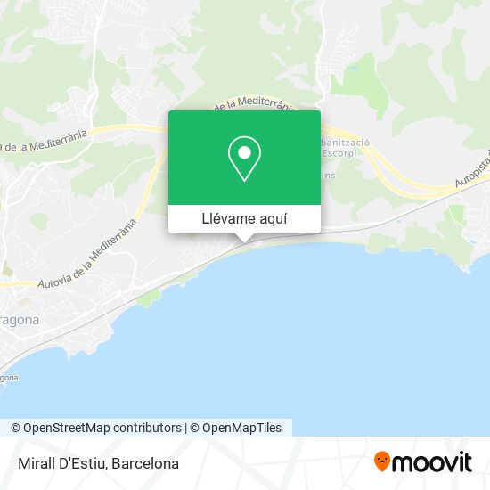Mapa Mirall D'Estiu
