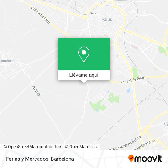 Mapa Ferias y Mercados