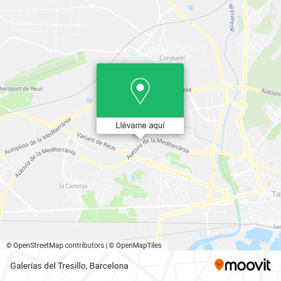 Mapa Galerías del Tresillo