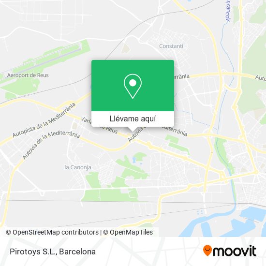 Mapa Pirotoys S.L.