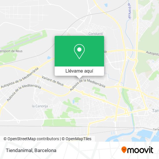 Mapa Tiendanimal