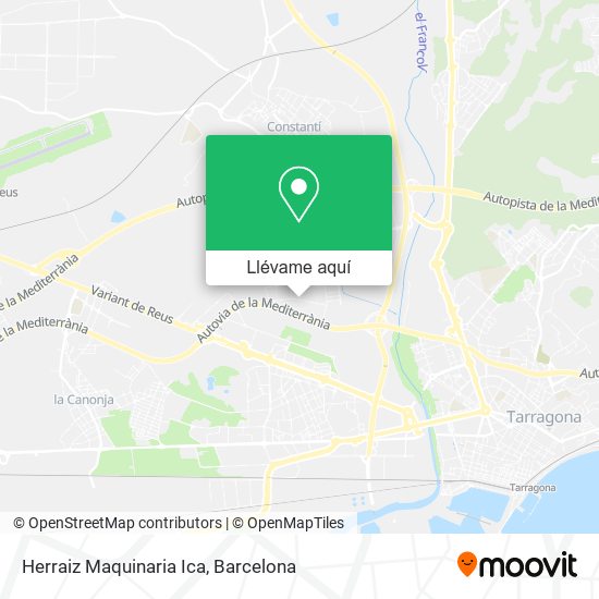 Mapa Herraiz Maquinaria Ica