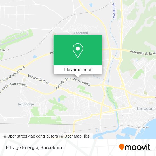 Mapa Eiffage Energía