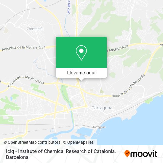 Mapa Iciq - Institute of Chemical Research of Catalonia