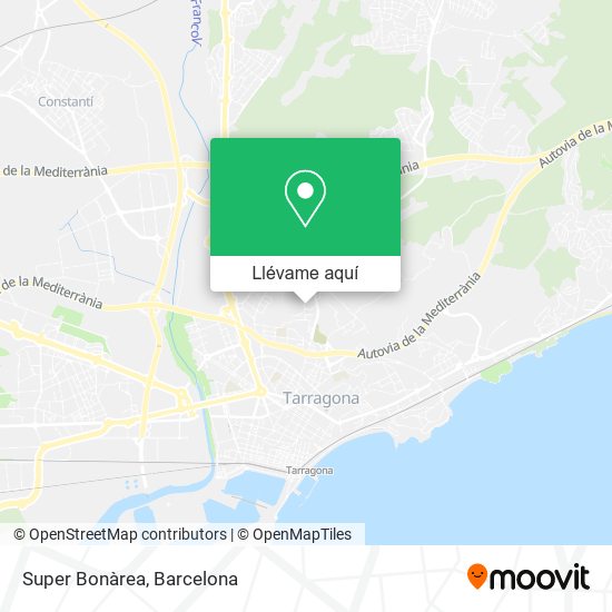 Mapa Super Bonàrea