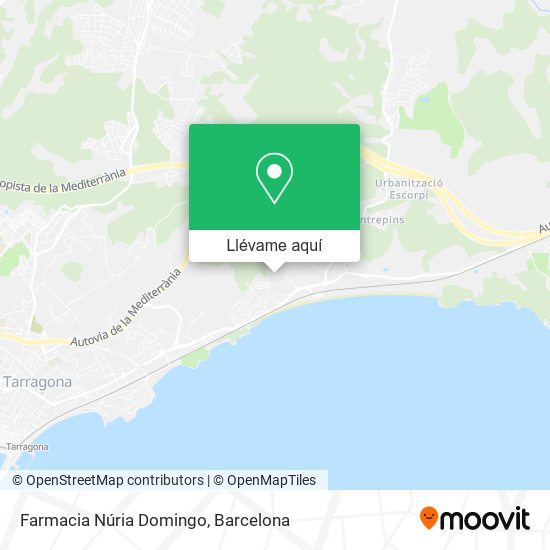 Mapa Farmacia Núria Domingo