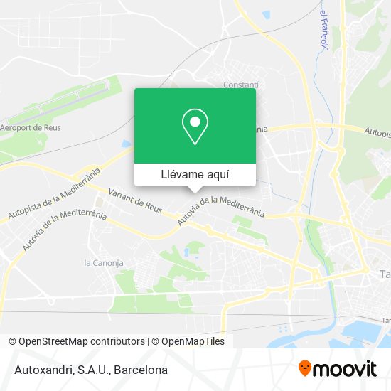 Mapa Autoxandri, S.A.U.