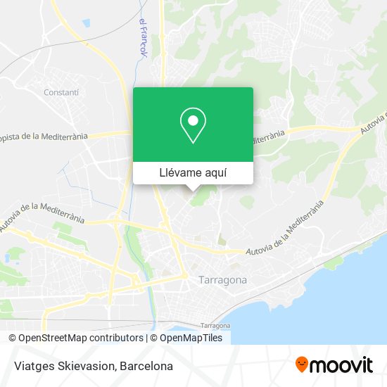 Mapa Viatges Skievasion