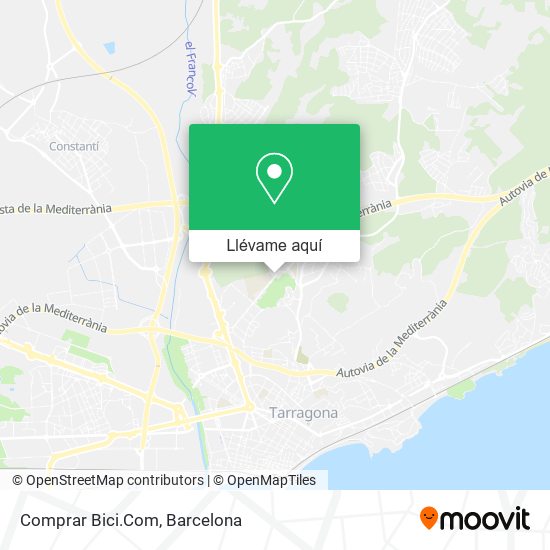 Mapa Comprar Bici.Com