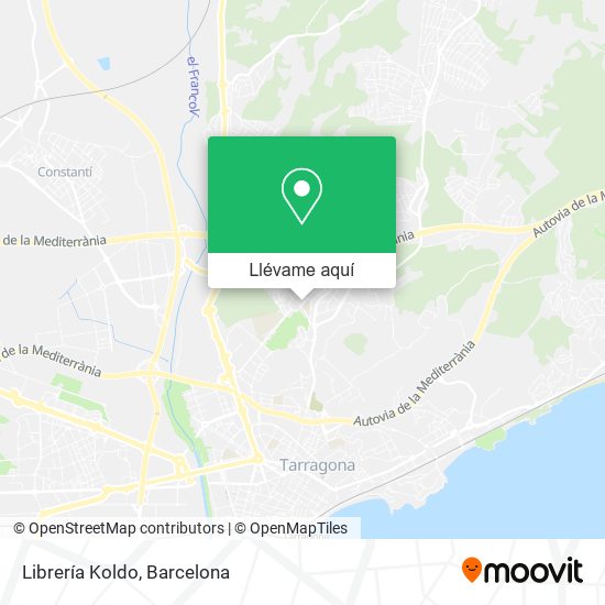 Mapa Librería Koldo