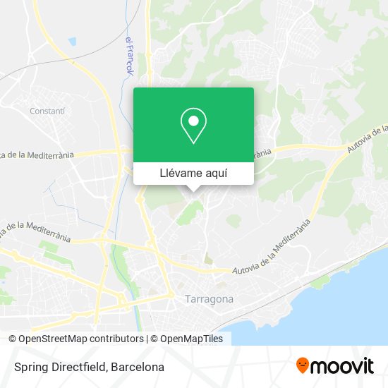 Mapa Spring Directfield