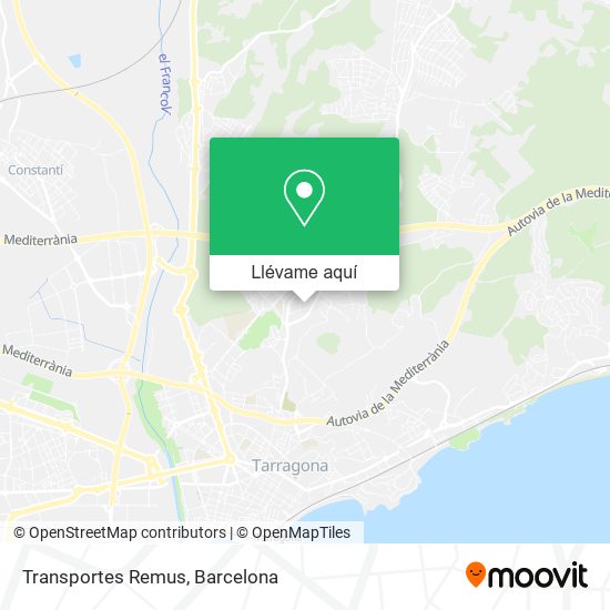Mapa Transportes Remus