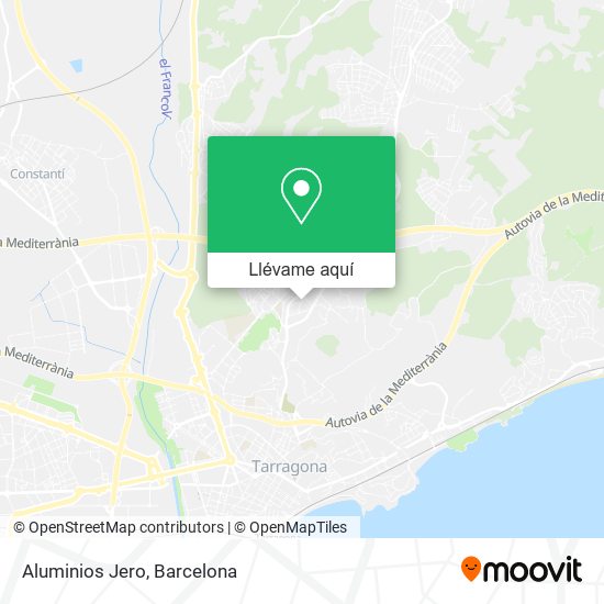 Mapa Aluminios Jero