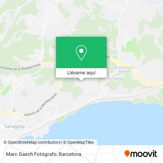 Mapa Marc Gasch Fotógrafo