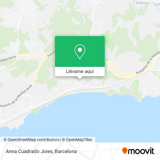 Mapa Anna Cuadrado Joies