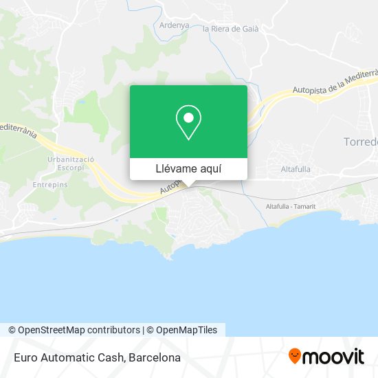 Mapa Euro Automatic Cash