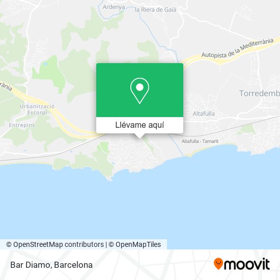 Mapa Bar Diamo