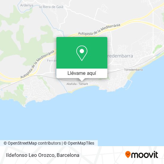 Mapa Ildefonso Leo Orozco