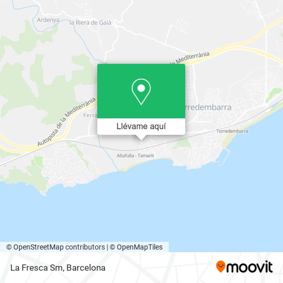 Mapa La Fresca Sm
