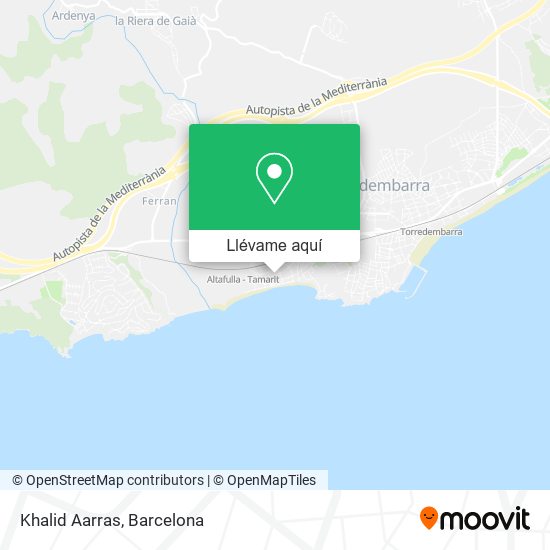 Mapa Khalid Aarras