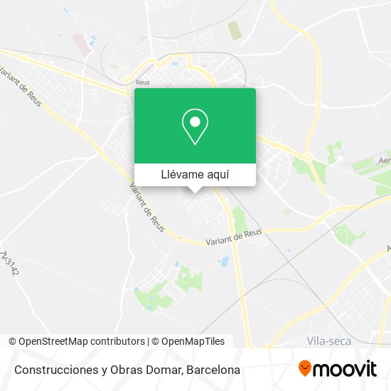 Mapa Construcciones y Obras Domar